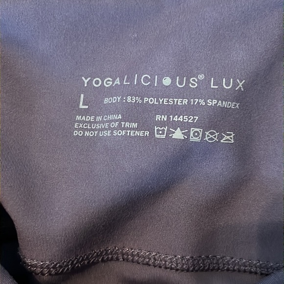 Yogalicious, All in Motion Leggings- 5 pair - Picture 4 of 12